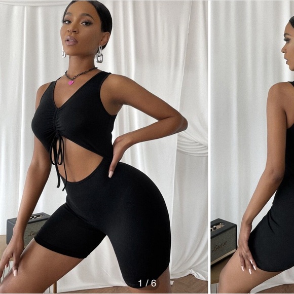 SHEIN peekaboo jumpsuit - Picture 1 of 3